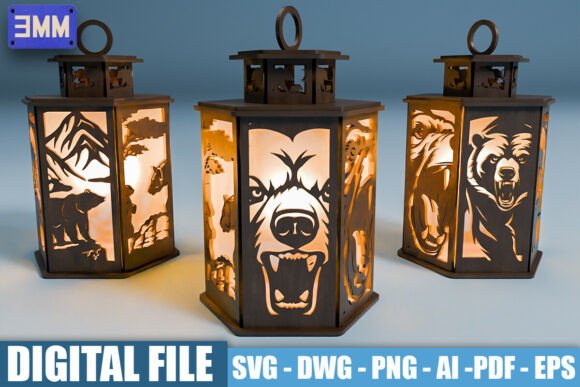 3D Bear Lantern Laser Cut Files: A Design Review for Real Projects