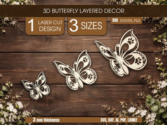 3D Butterfly Laser Cut SVG Set: Spring Amp Review