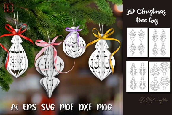 3D Decorations for the Christmas Tree: A Designer’s Review of Graphics and Crafts Assets