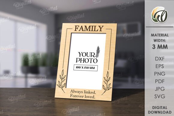 3D Family Photo Frame Laser Cut Review for Other Home Decor