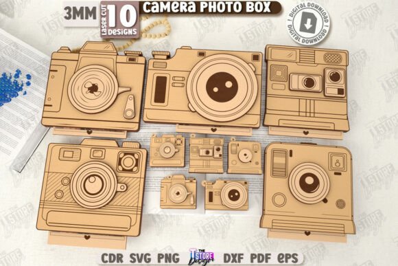 Review: 3D Camera Photo Boxes Laser Cut Bundle